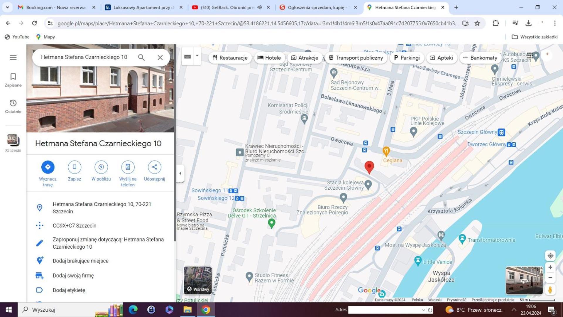 Luksusowy Apartament Przy Dworcu Szczecin Bagian luar foto